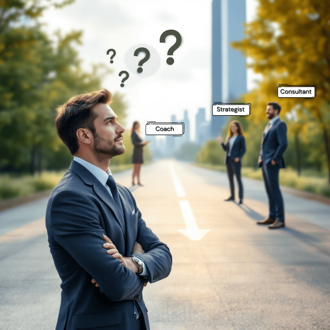 Coach, Consultant, or Strategist? Choosing the Right Expert for Your Advisory Firm